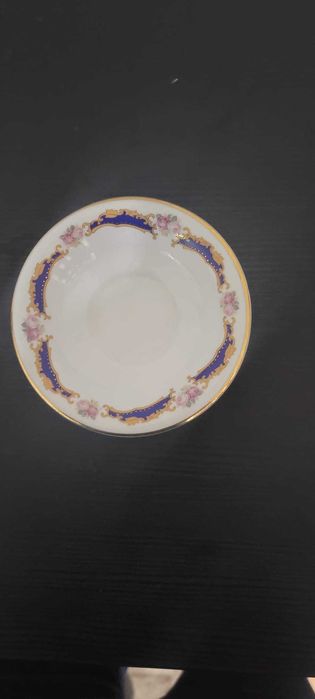 Taça/Tijela em Porcelana JS Portugal – Decoração Azul Cobalto 11cm
