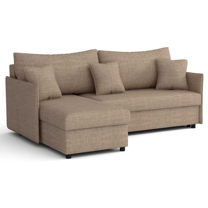 Narożnik rozkładany Młodzieżowy Wypoczynek Kanapa 2xpojemnik Sofa