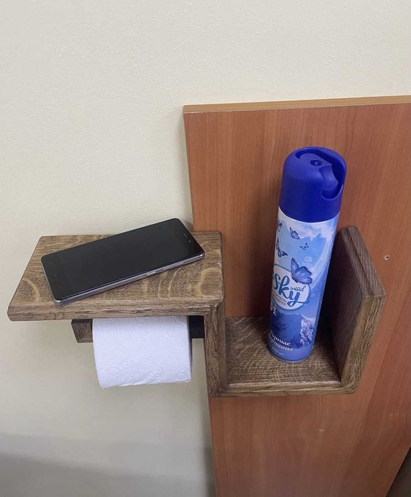 Вішак підлоговий подвійний з полицею