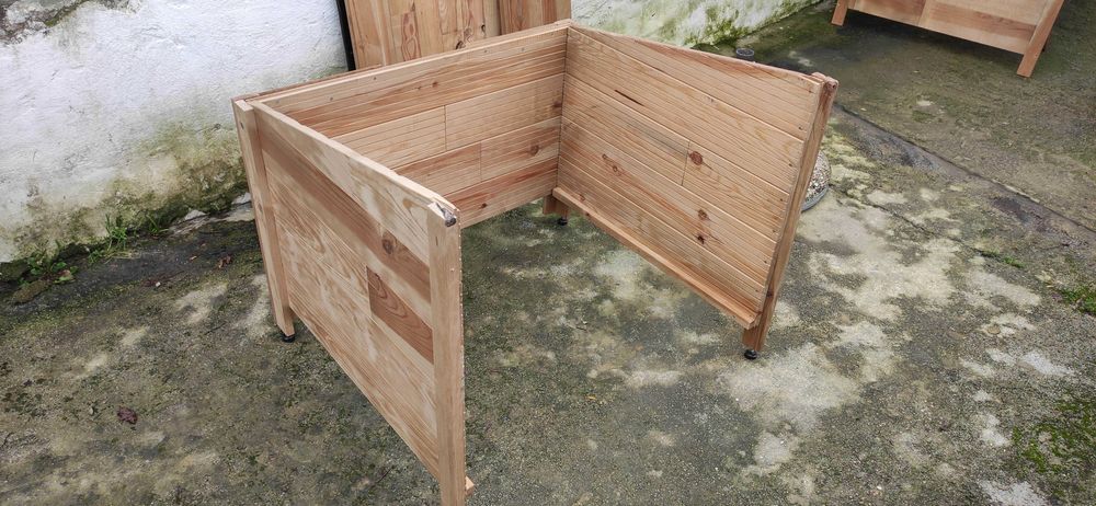 Casota cão madeira grande