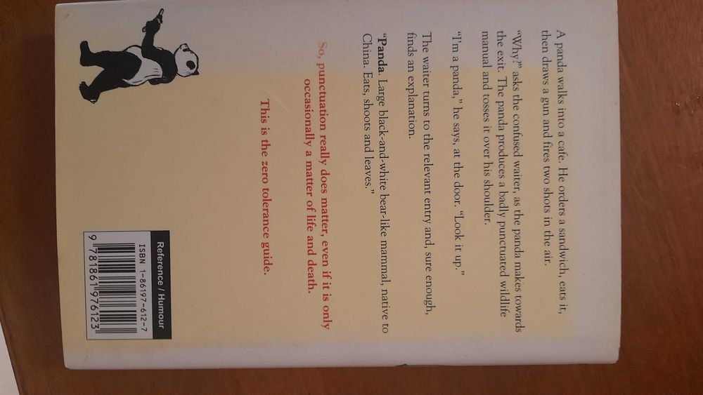 Livro ingles Eats Shoots and Leaves Capa dura