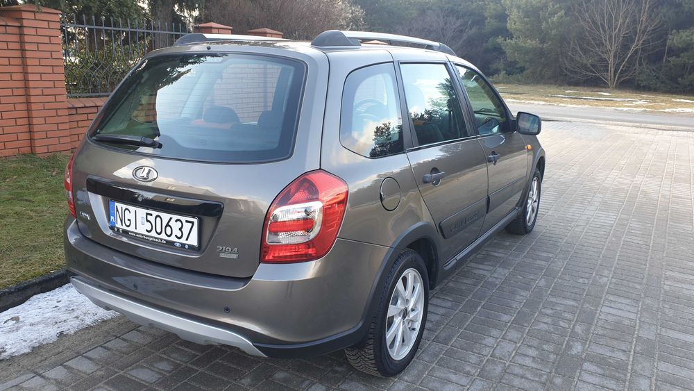 Piękna Łada Kalina Cross 1.6 98KM brązowo-beżowa Mały Przebieg !!!