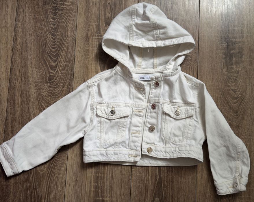 Zara Katana / Jeansowa Kurtka dla Dziewczynki – Rozmiar 116 cm