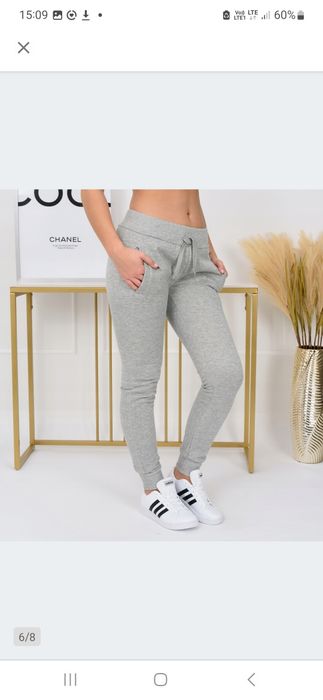 Spodnie dresowe damskie 2szt XL