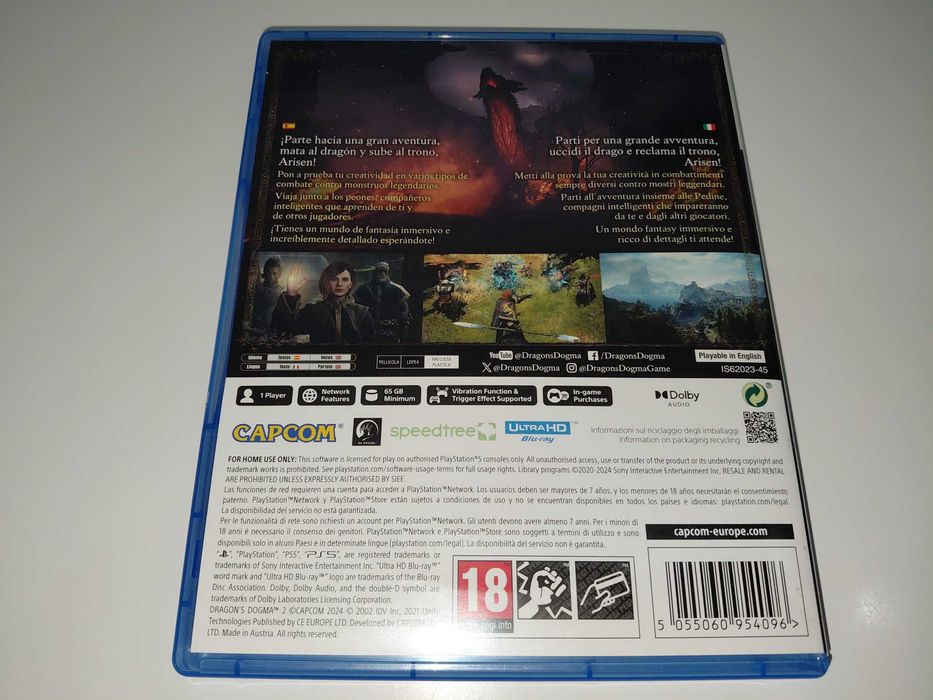 ps5 DRAGONS DOGMA II po polsku gra akcji RPG w otwartym świecie MEGA
