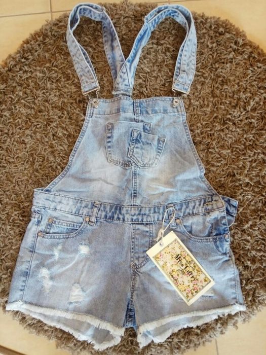 Ogrodniczki jeans S/36 nowe metka