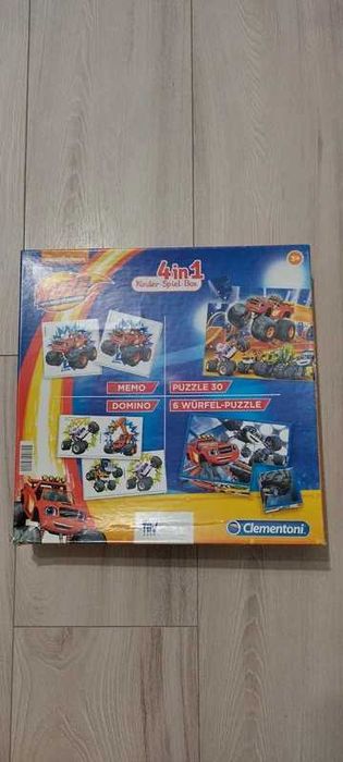 Clementoni Italy licencja Nickelodeon Blaze 4w1