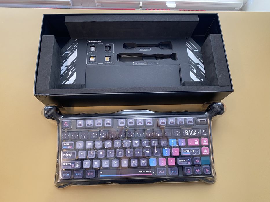 Механическая клавиатура GravaStar Mercury K1 Pro.