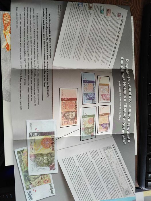 Ultimas Notas de Escudo Coleções Philae Numismática