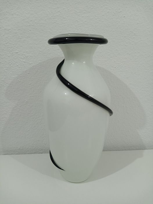 Vidro Opalino Jarra 39cm