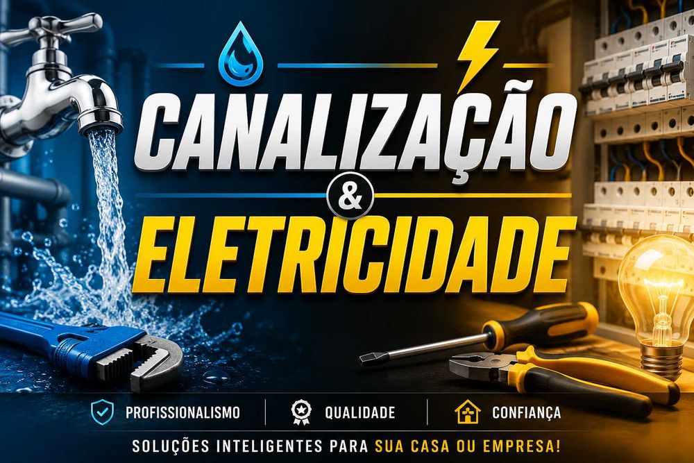 Canalizador e Eletricista – Serviços Rápidos e de Confiança