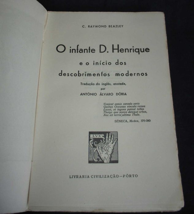 Livro O Infante D. Henrique e o início dos Descobrimentos Modernos