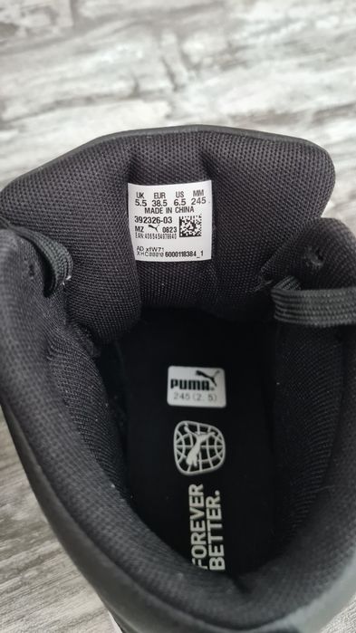 Кросівки кеди високі демісезонні Puma Rebound v6