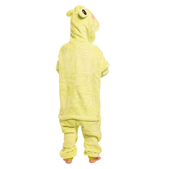 Kigurumi piżama dziecięca żaba - miękka - 125-135cm zielona