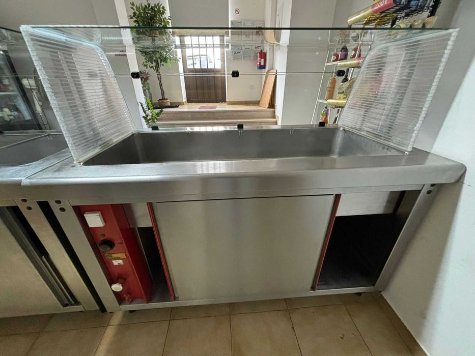 Banho maria com estufa em bom estado