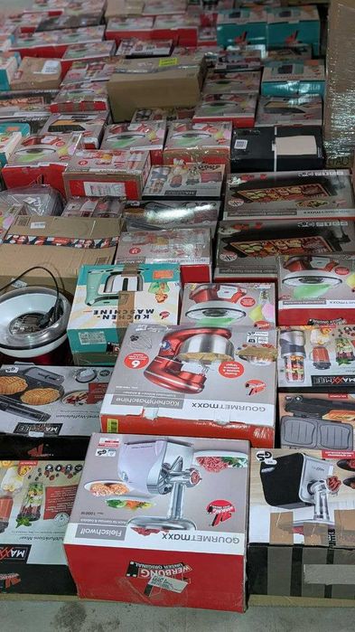 Мікс для бізнесу: електроніка, техніка, інструменти на палетах 206 кг