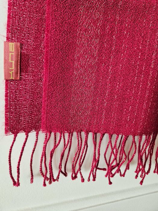 Cachecol em lã de baby alpaca 97% Peru original