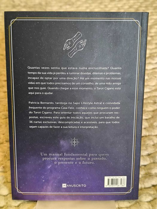 O Meu Primeiro Tarot
Um guia de fácil leitura
de Patrícia Bernardo