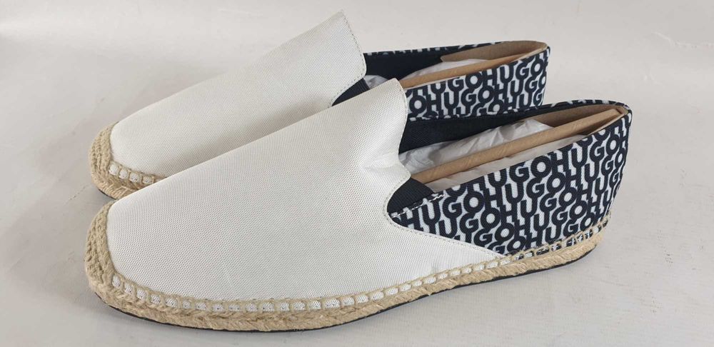 HUGO Sannes_Slon_nyalh Black MOKASYNY MĘSKIE 43