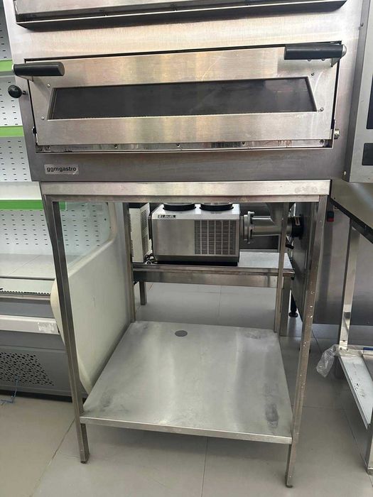 Bancada robusta em aço inox - Ocasião