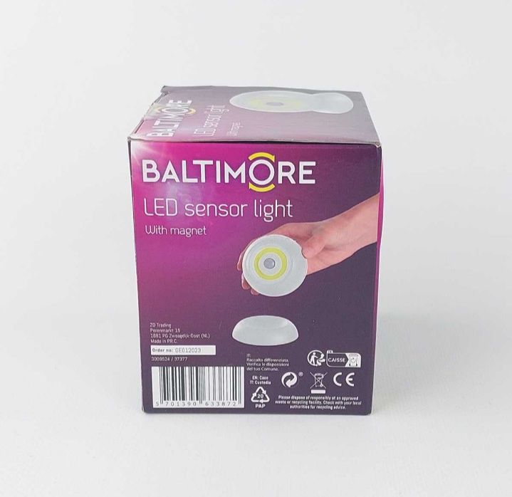 Розумний лед світильник baltimore sensor light