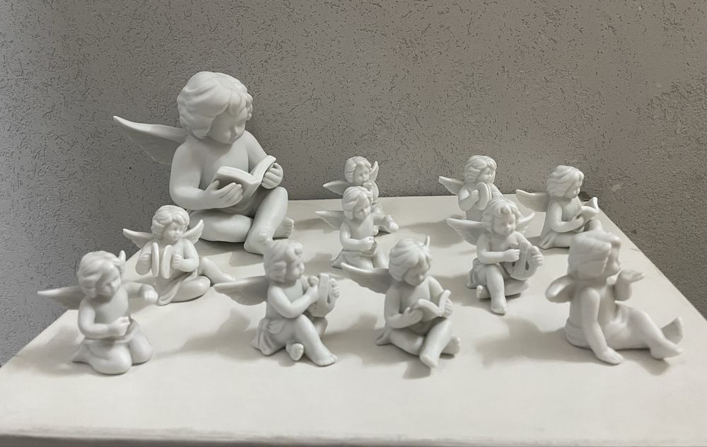 Aniołki Rosenthal 10 szt. + 1 szt. duży
