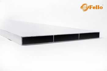 Profil aluminiowy zamknięty 300x20x2 Sztacheta surowy hurt detal deska