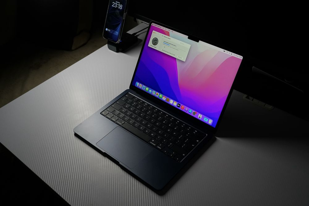 Jak nowy - Macbook Air M2 8/256GB 100% kondycji baterii 7 cykli! *Na gwarancji*