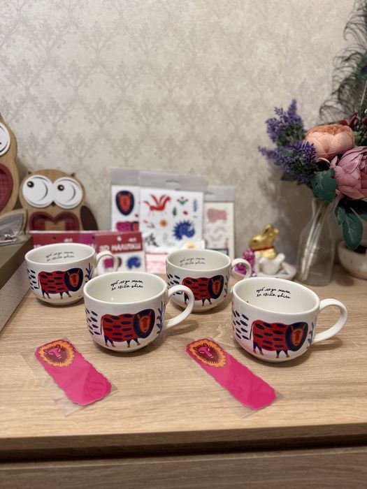 Чашка керамічна Примаченко лімітована колекція. Кількість обмежена.