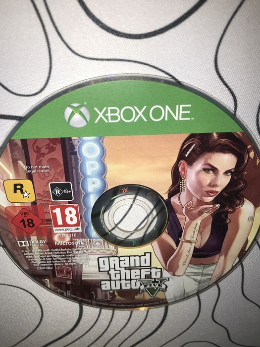 płyta GTA V xbox one