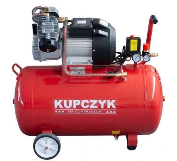 Масляний компресор Kupczyk ZVAT-100 100 л 8 бар 420 л/мин, 2 цилиндра