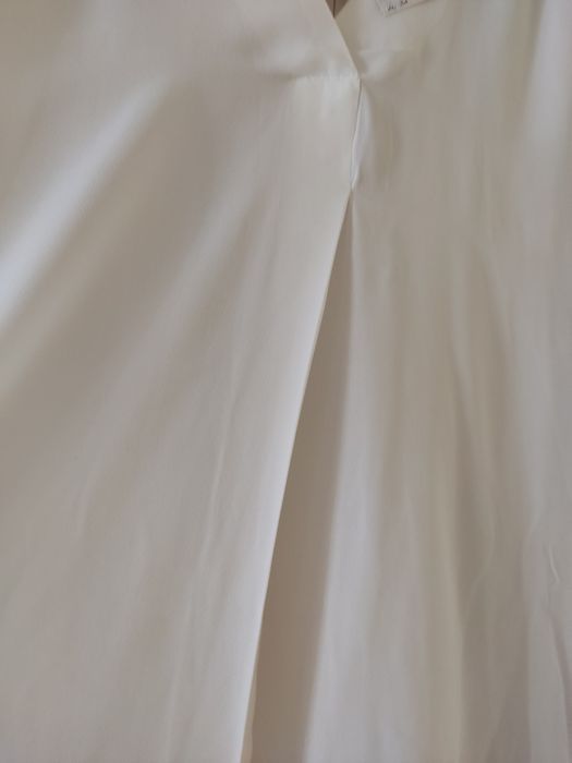 NOWA elegancka bluzeczka śmietankowa, r. 44