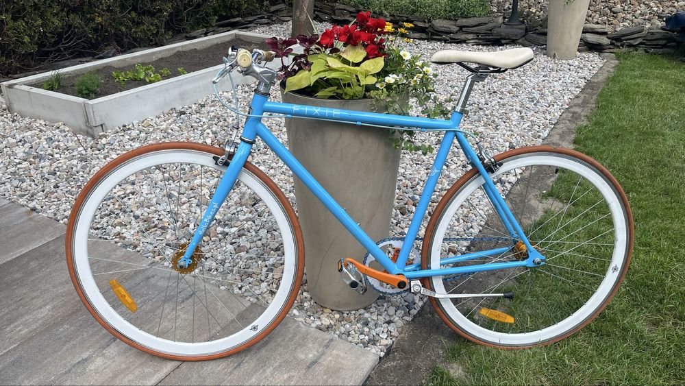 Rower damski fixie ostre koło