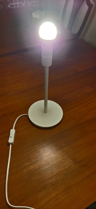 SKAFTET Base p/candeeiro mesa, branco, 30 cm (IKEA)