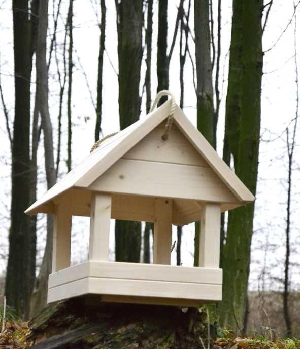 Karmnik dla ptaków GIGANT, Impregnowany 60X50X50.