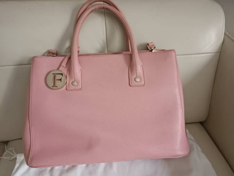 Torebka FURLA pudrowy róż