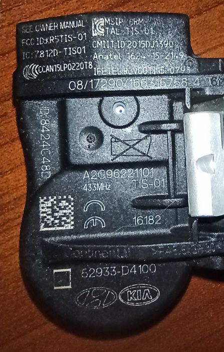 Датчики тиску шин Hyundai/Kia