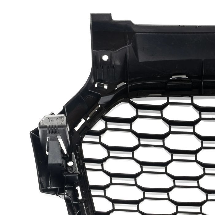 Grelha frontal AUDI A1 8x 2015-2018 RS1 look em preto piano brilhante em plástico ABS