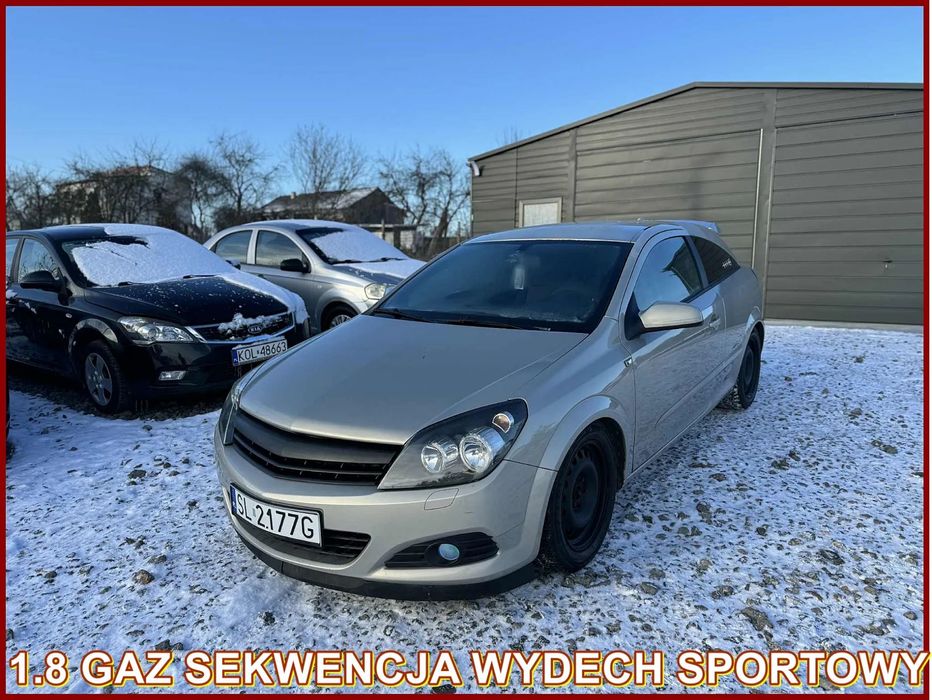 Opel Astra 2007 r 1.8 140 KM GAZ SEKWENCJA Wydech Sportowy Navi Długie Opłaty