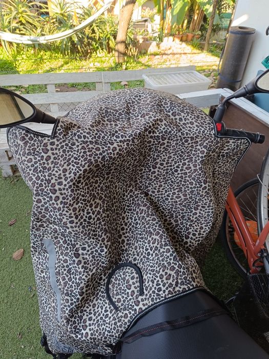 Capa scooter para o frio