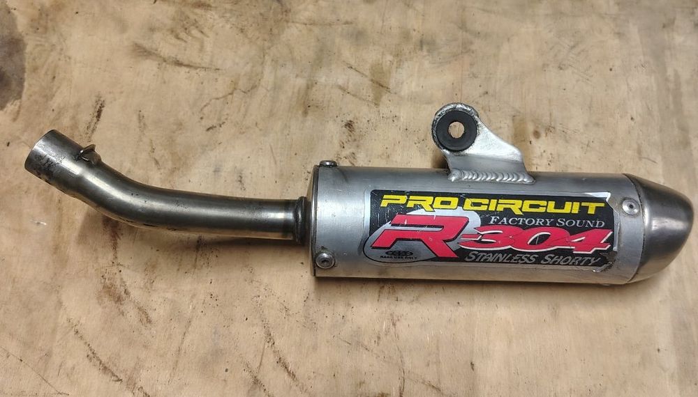 Tłumik Pro Circuit R-304 krótki stal nierdzewna-aluminium honda cr 125