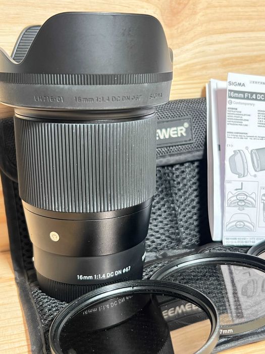 Sigma 16mm F1.4 DC DN Sony E-Mount - PRIME