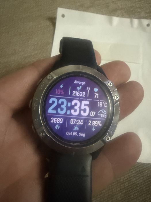 Relogio Garmin Fenix 6