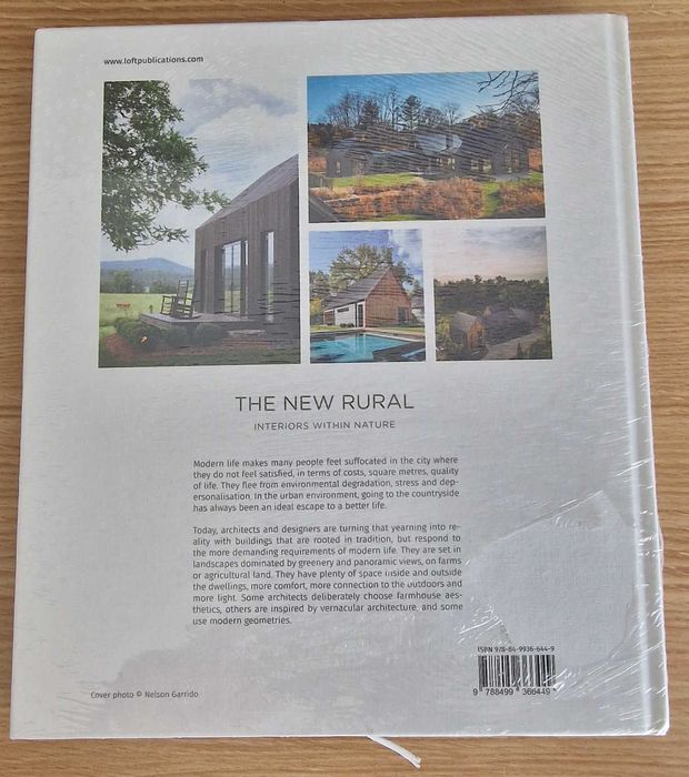 Livro NOVO -The New Rural Interiors Within Nature-DanielaQuartino