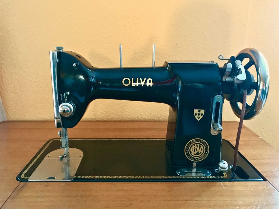 Máquina de Costura, consola, madeira, vintage, rústica