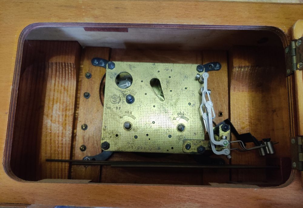 Часы настольные каминные с боем Владимир