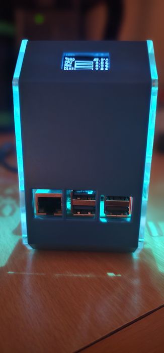 Raspberry Pi 5 8GB + SSD NVMe 256GB + Case OLED & Ventilação Ativa