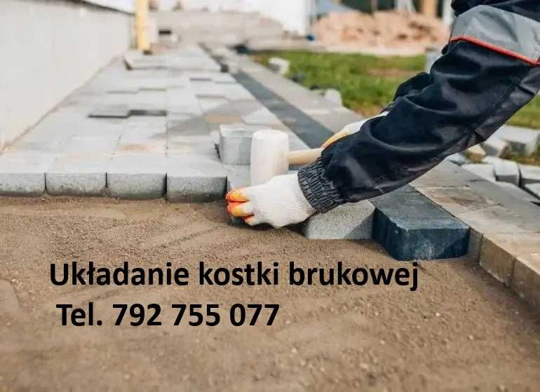 Układanie kostki brukowej Rzeszów i okolice, Wolne terminy !