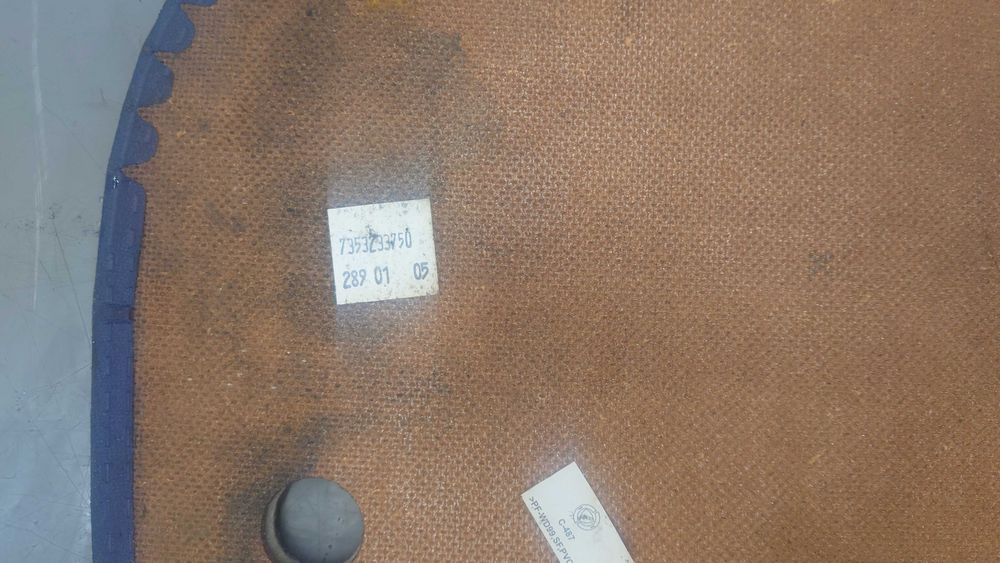 Fiat Seicento Przedlift Boczek Drzwi Prawy Przedni Niebieski Skaj