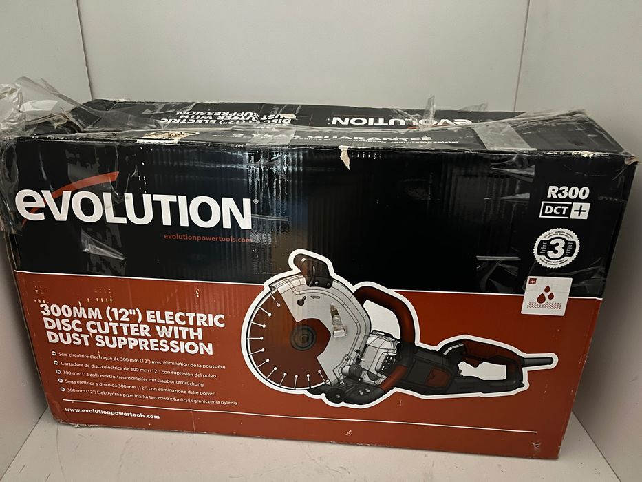 Piła tarczowa do cięcia betonu Evolution R300dct+ 2400 W 22 mm